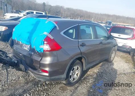 2015 Honda Cr-V Lx z USA, uszkodzony, nr VIN 5J6RM4H35FL043784